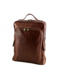 Leather backpack, Italian fashion and design