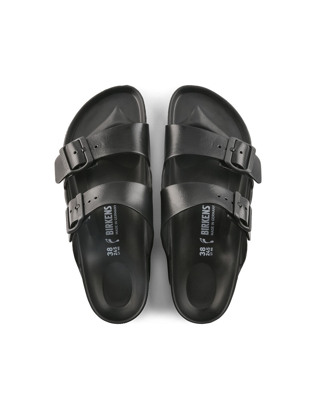 EVA Sandals | Black Narrow Fit