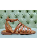 Roman gladiator sandals, made in Italy