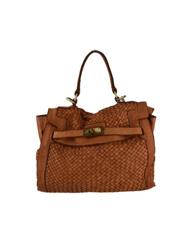 Woven elegant bag, from Italy