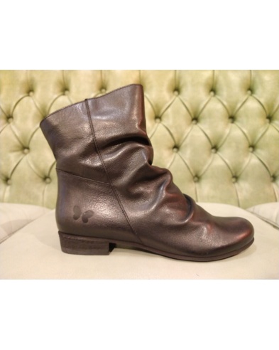 Felmini ankle slouch boots with low heel