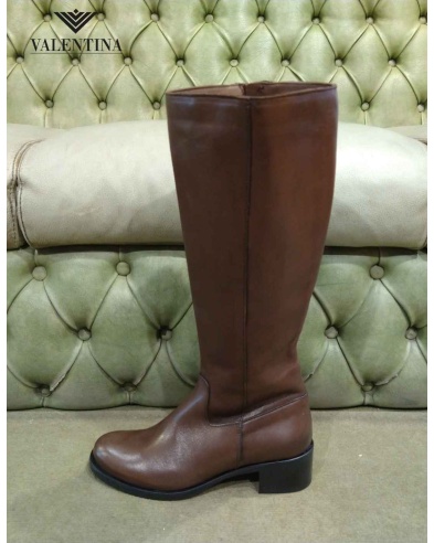 Vero cuoio boots for women, made in Italy