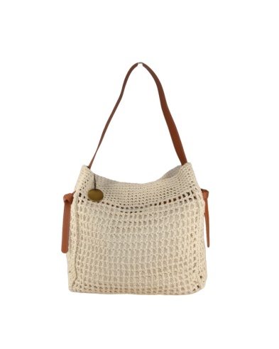 Mesh fabric sling bag