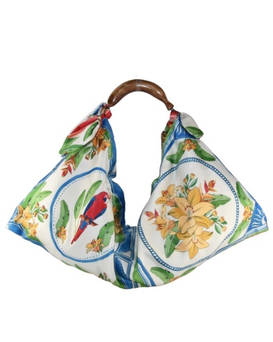 Borsa con manico a pesce